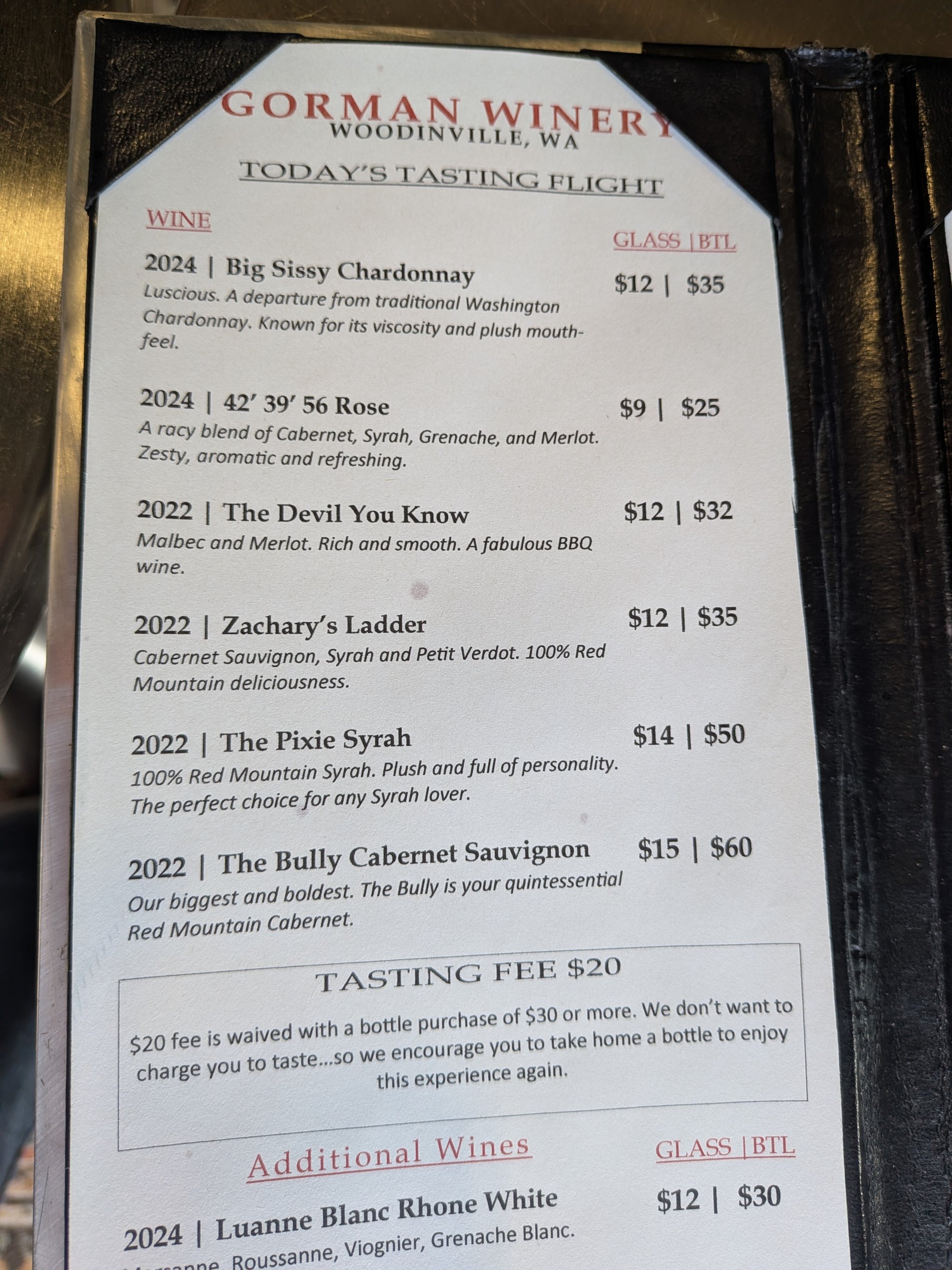 Photo of Gorman Winery