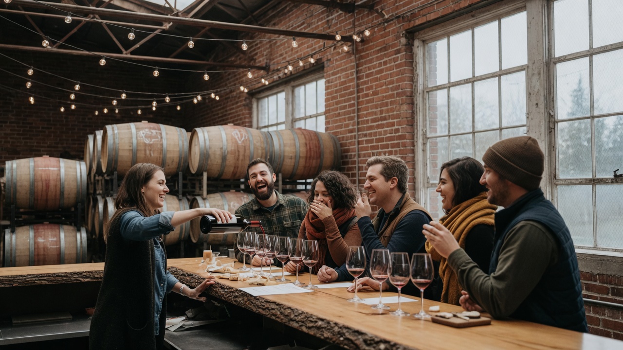 Three Woodinville Saturdays: First-Timers, a Couple and a Group