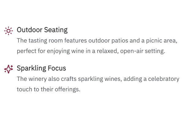 Wine assortment breakdown