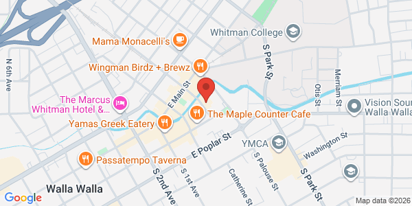 Map of House of Smith Wines - Walla Walla Tasting Room