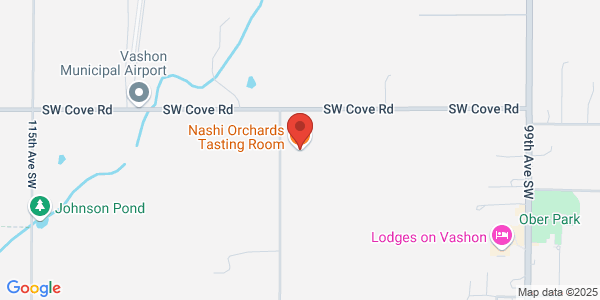 Map of Nashi Orchards Tasting Room
