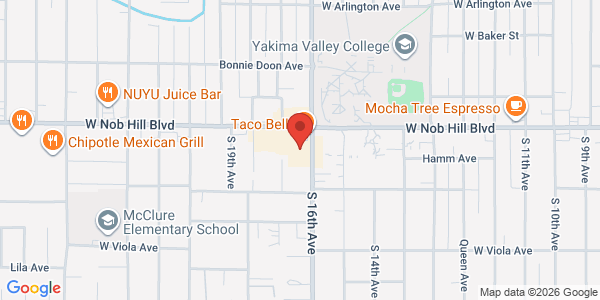 Map of Yakima Valley Vintners Yakima