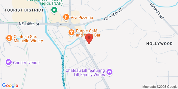 Map of Cave B Estate Winery-Woodinville tasting room