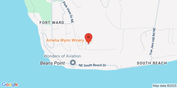 Map of Amelia Wynn Winery