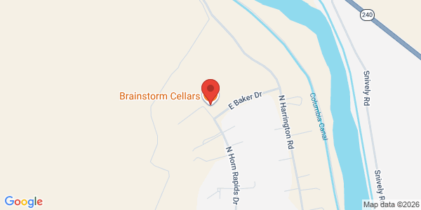 Map of Brainstorm Cellars