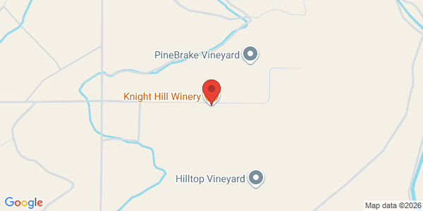 Map of Knight Hill Winery