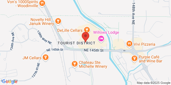 Map of Long Shadows Tasting Room