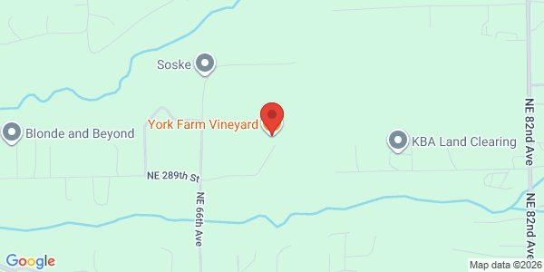 Map of York Farm Vineyard
