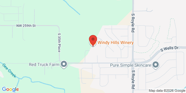 Map of Windy Hills Winery