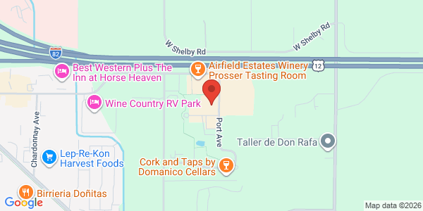 Map of Thurston Wolfe Winery