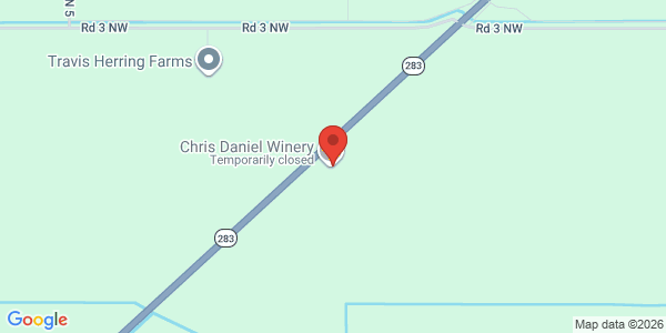 Map of Chris Daniel Winery