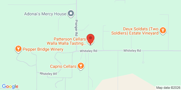 Map of Patterson Cellars Walla Walla Tasting Room & Vineyards