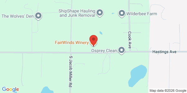 Map of FairWinds Winery