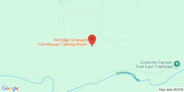 Map of Wilridge Vineyard Farmhouse Tasting Room