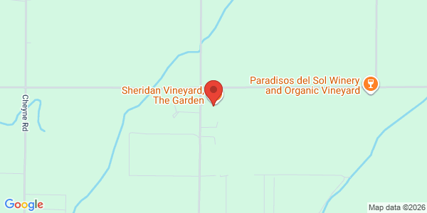 Map of Sheridan Vineyard, The Garden