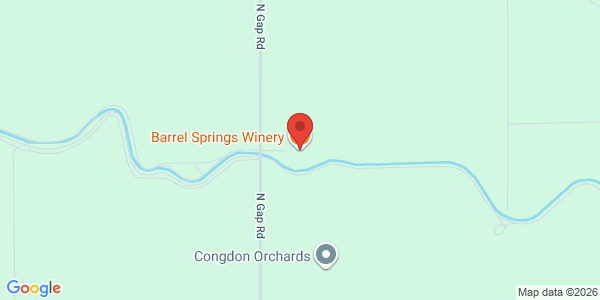 Map of Barrel Springs Winery
