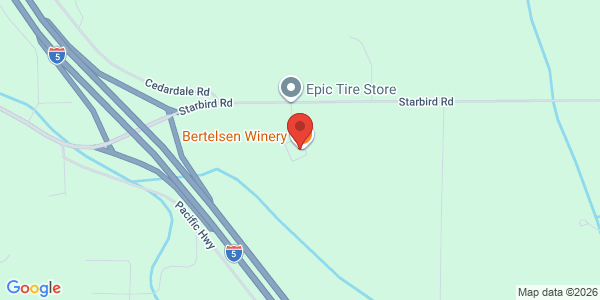 Map of Bertelsen Winery