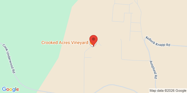 Map of Crooked Acres Vineyard