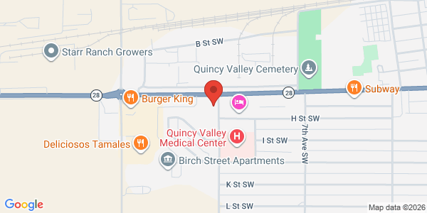 Map of Jones of Washington Quincy Tasting Room