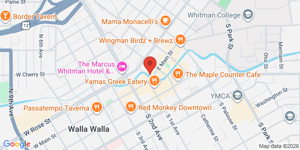 Map of Gard Estate Wines Walla Walla