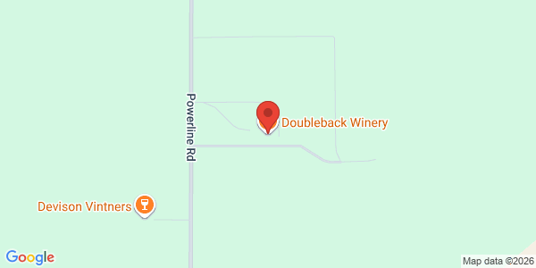 Map of Doubleback Winery
