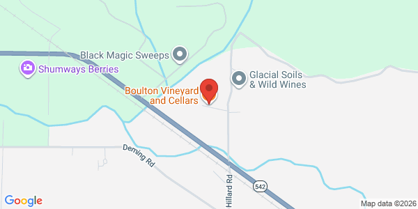 Map of Boulton Vineyard and Cellars