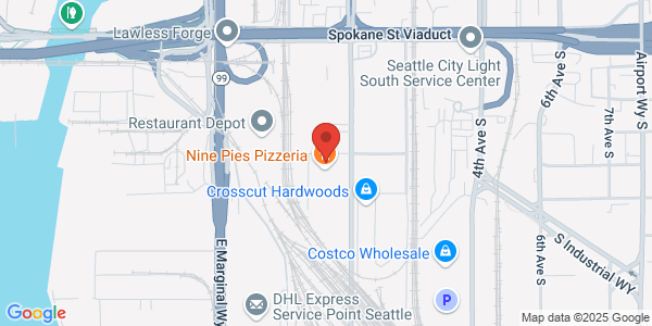 Map of Patterson Cellars Tasting Room SoDo District