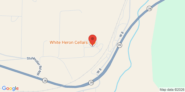 Map of White Heron Cellars