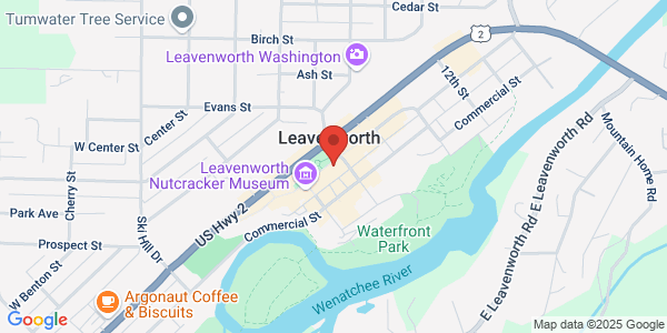 Map of Hard Row to Hoe in Leavenworth