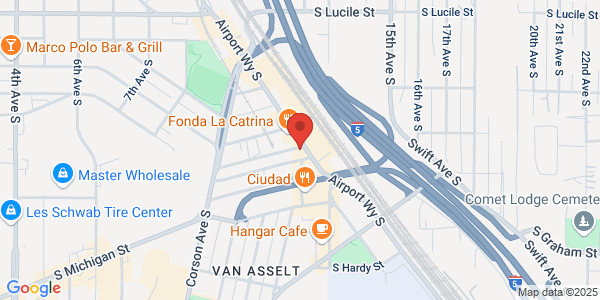 Map of Tinte Cellars - Georgetown Tasting Room