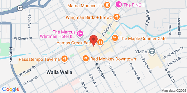 Map of Mercer Wine Estates Tasting Room