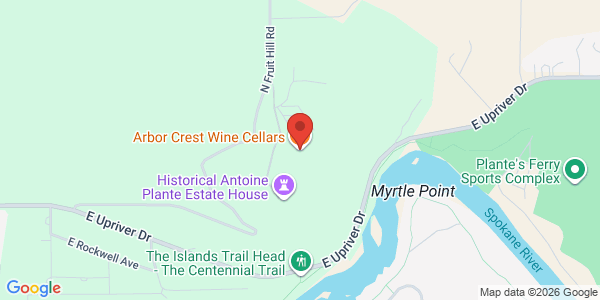 Map of Arbor Crest Wine Cellars