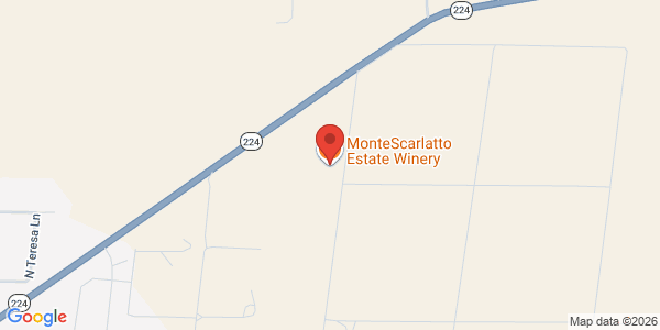 Map of MonteScarlatto Estate Winery