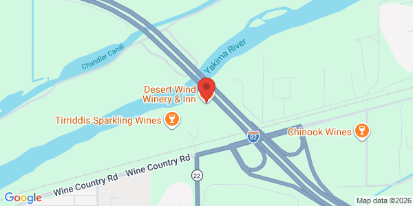Map of Desert Wind Winery & Inn