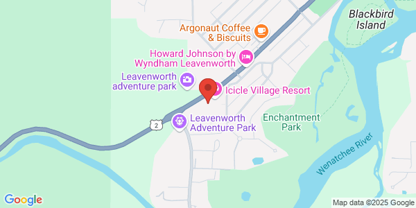 Map of Rocky Pond Estate Winery Leavenworth Tasting Room