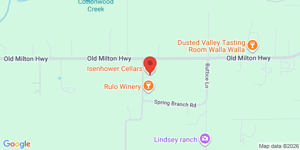 Map of Isenhower Cellars