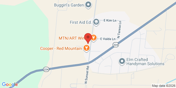 Map of Gatekeeper - Red Mountain