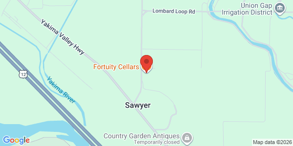 Map of Fortuity Cellars