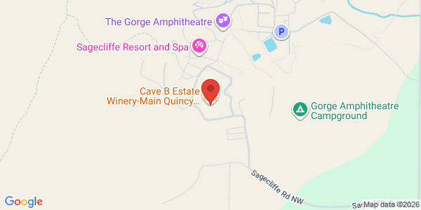 Map of Cave B Estate Winery-Main Quincy Tasting Room & Winery